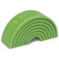 Ceramic Apple Green Rainbow with Magnet (5.5cm) Ceramic Apple Green Rainbow with Magnet (5.5cm)