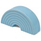 Ceramic Sky Blue Rainbow with Magnet (5.5cm) Ceramic Sky Blue Rainbow with Magnet (5.5cm)