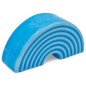 Ceramic Azure Rainbow with Magnet (5.5cm) Ceramic Azure Rainbow with Magnet (5.5cm)