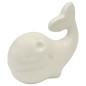 Balena Bianca in Ceramica con Calamita (6cm) Balena Bianca in Ceramica con Calamita (6cm)