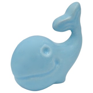 Ceramic Sky Blue Whale with Magnet (6cm) Ceramic Sky Blue Whale with Magnet (6cm)