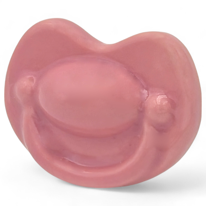 Ceramic Pink Baby Bottle with Magnet (4.5cm) Ceramic Pink Baby Bottle with Magnet (4.5cm)