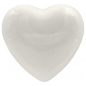 Cuore Bianco in Ceramica con Calamita (4.5cm) Cuore Bianco in Ceramica con Calamita (4.5cm)