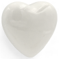 Cuore Bianco in Ceramica con Calamita (4.5cm) Cuore Bianco in Ceramica con Calamita (4.5cm)