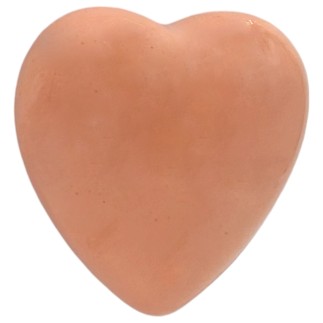 Ceramic Peachy Pink Heart with Magnet (4.5cm) Ceramic Peachy Pink Heart with Magnet (4.5cm)