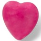 Ceramic Fuchsia Heart with Magnet (4.5cm) Ceramic Fuchsia Heart with Magnet (4.5cm)