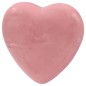 Cuore Rosa in Ceramica con Calamita (4.5cm)