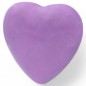 Ceramic Purple Whisteria Heart with Magnet (4.5cm) Ceramic Purple Whisteria Heart with Magnet (4.5cm)
