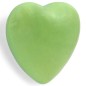 Ceramic Apple Green Heart with Magnet (4.5cm) Ceramic Apple Green Heart with Magnet (4.5cm)