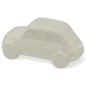Ceramic White Toy Car with Magnet (5cm)