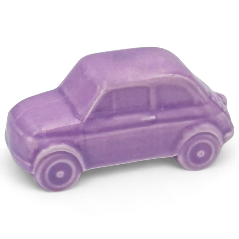Ceramic Viola Purple Whisteria Toy Car with Magnet (5cm) Ceramic Viola Purple Whisteria Toy Car with Magnet (5cm)