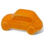 Ceramic Bright Orange Toy Car with Magnet (5cm) Ceramic Bright Orange Toy Car with Magnet (5cm)