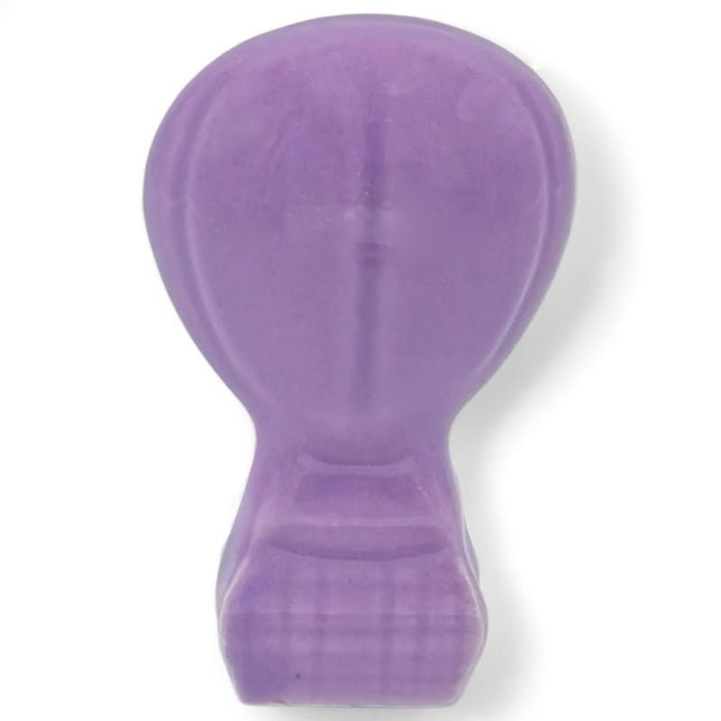 Ceramic Purple Whisteria Hot Air Balloon with Magnet (5.5cm) Ceramic Purple Whisteria Hot Air Balloon with Magnet (5.5cm)