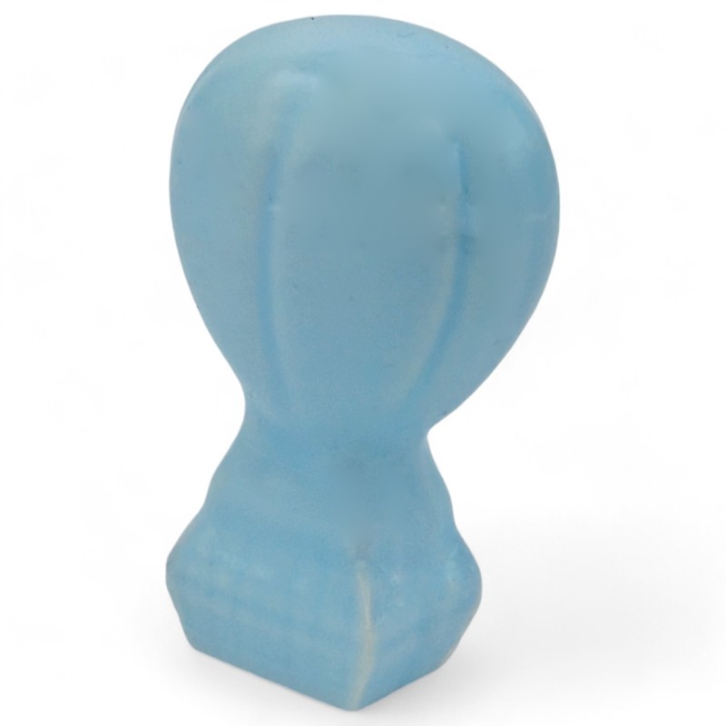 Ceramic Sky Blue Hot Air Balloon with Magnet (5.5cm) Ceramic Sky Blue Hot Air Balloon with Magnet (5.5cm)
