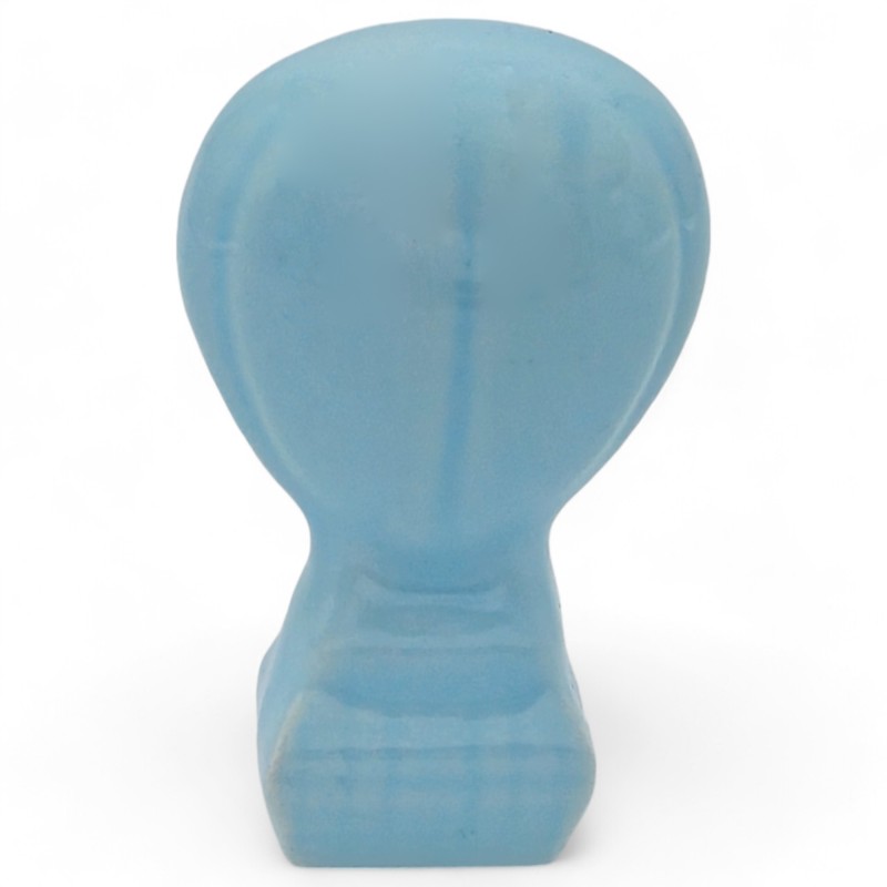 Ceramic Sky Blue Hot Air Balloon with Magnet (5.5cm) Ceramic Sky Blue Hot Air Balloon with Magnet (5.5cm)