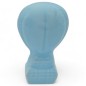 Ceramic Sky Blue Hot Air Balloon with Magnet (5.5cm)