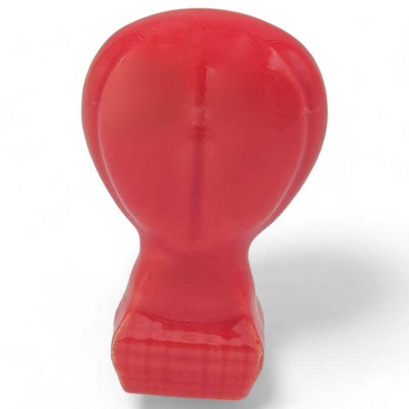 Ceramic Coral Red Hot Air Balloon with Magnet (5.5cm) Ceramic Coral Red Hot Air Balloon with Magnet (5.5cm)