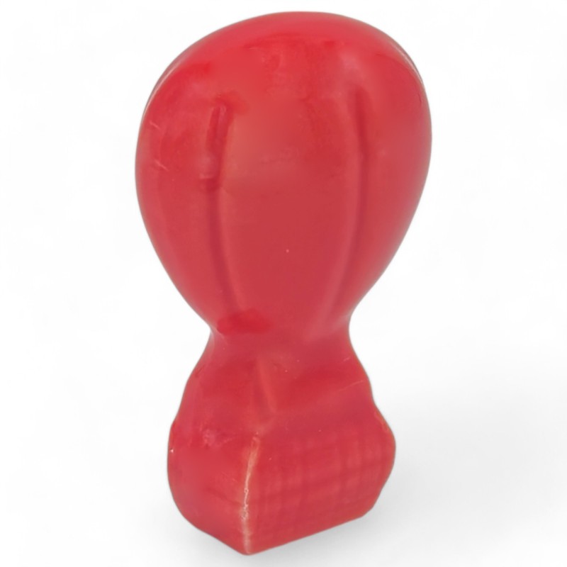 Ceramic Coral Red Hot Air Balloon with Magnet (5.5cm) Ceramic Coral Red Hot Air Balloon with Magnet (5.5cm)