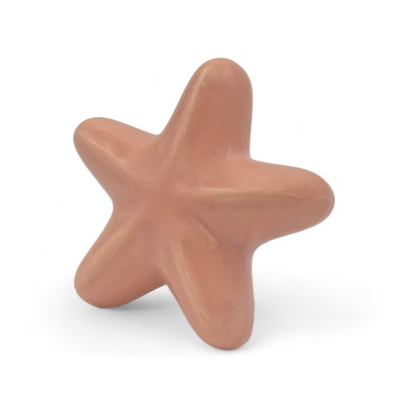 Ceramic Peachy Pink Starfish with Magnet (5.5cm) Ceramic Peachy Pink Starfish with Magnet (5.5cm)