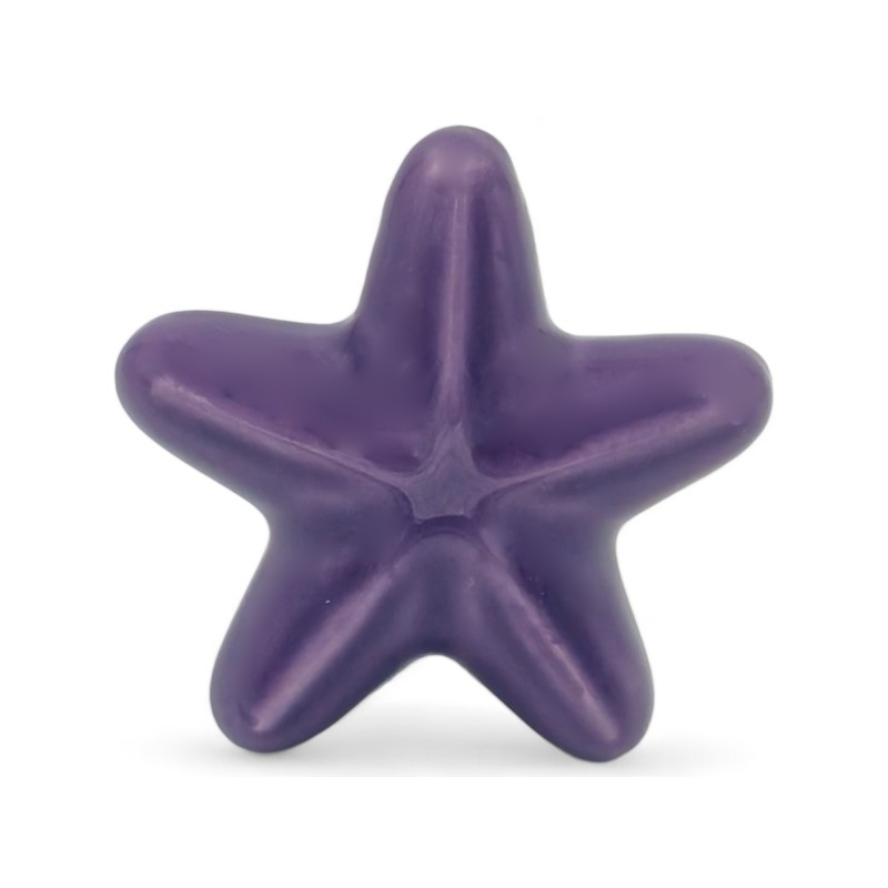 Ceramic Purple Lavender Starfish with Magnet (5.5cm) Ceramic Purple Lavender Starfish with Magnet (5.5cm)
