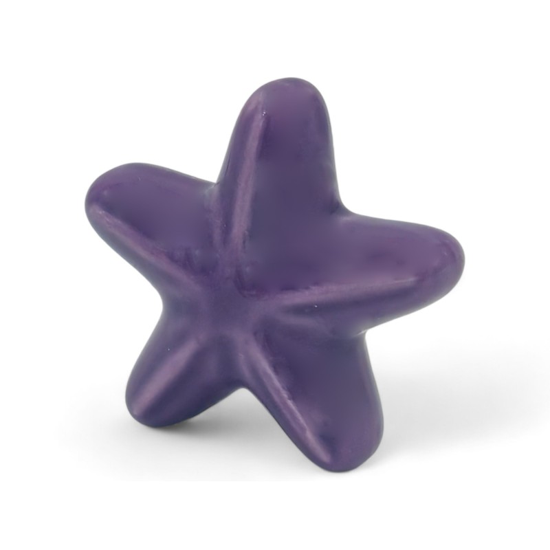 Ceramic Purple Lavender Starfish with Magnet (5.5cm) Ceramic Purple Lavender Starfish with Magnet (5.5cm)