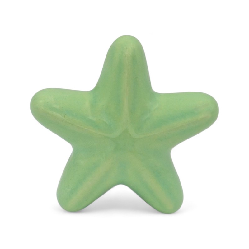 Ceramic verde light Starfish with Magnet (5.5cm) Ceramic verde light Starfish with Magnet (5.5cm)