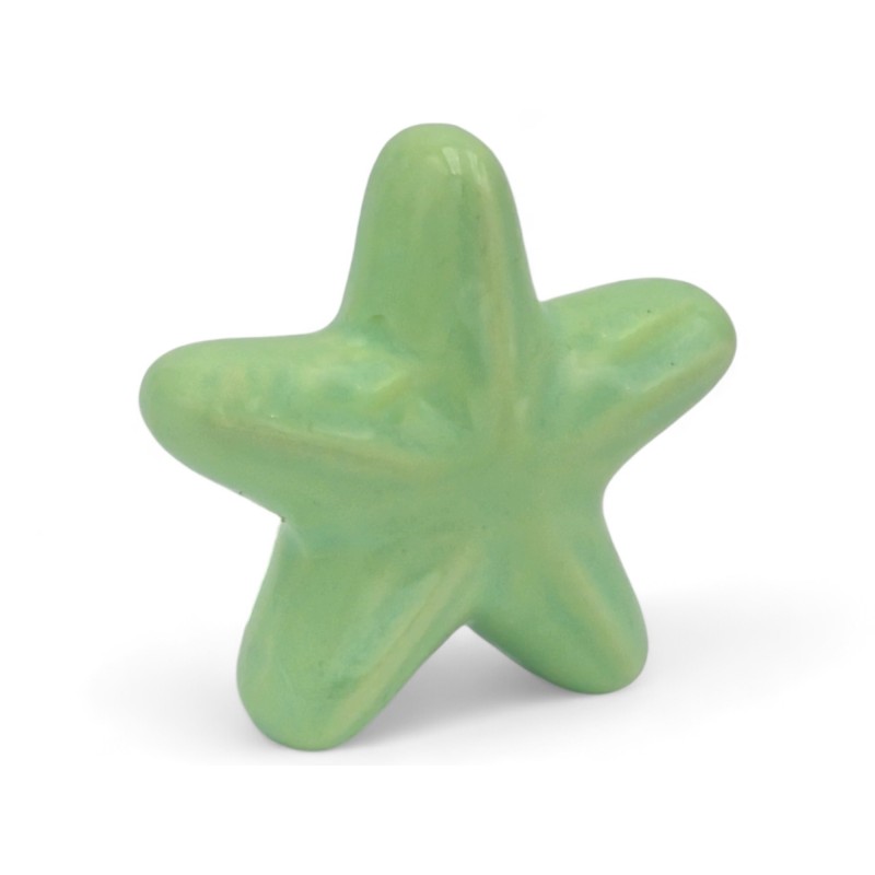 Ceramic verde light Starfish with Magnet (5.5cm) Ceramic verde light Starfish with Magnet (5.5cm)
