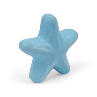 Ceramic Sky Blue Starfish with Magnet (5.5cm) Ceramic Sky Blue Starfish with Magnet (5.5cm)