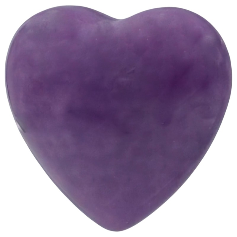 Ceramic Purple Lavender Heart with Magnet (4.5cm) Ceramic Purple Lavender Heart with Magnet (4.5cm)