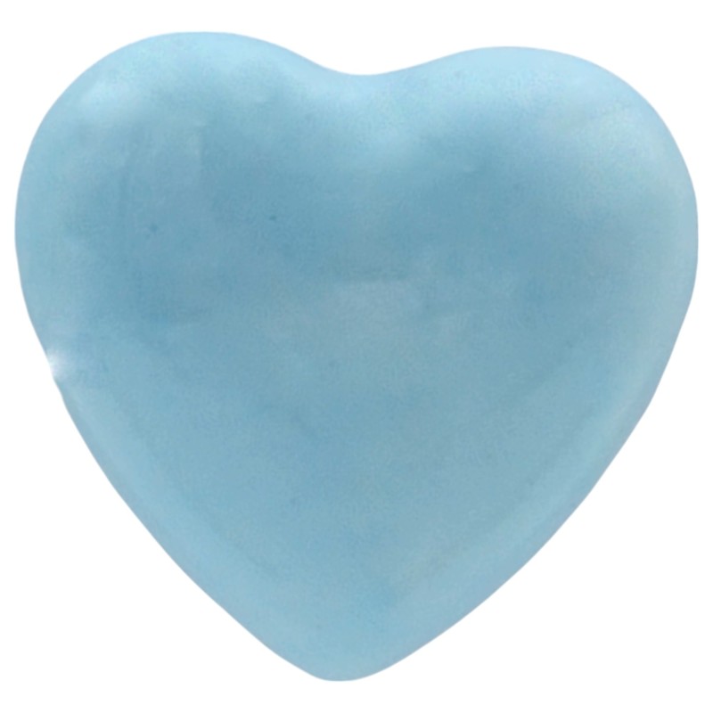 Ceramic Sky Blue Heart with Magnet (4.5cm) Ceramic Sky Blue Heart with Magnet (4.5cm)