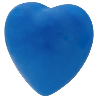Ceramic Light Cobalt Blue Heart with Magnet (4.5cm) Ceramic Light Cobalt Blue Heart with Magnet (4.5cm)