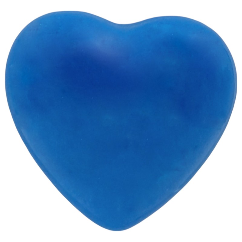 Ceramic Light Cobalt Blue Heart with Magnet (4.5cm) Ceramic Light Cobalt Blue Heart with Magnet (4.5cm)