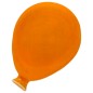 Ceramic Bright Orange Balloon with Magnet (5cm) Ceramic Bright Orange Balloon with Magnet (5cm)
