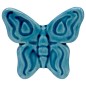 Farfalla Blu Cobalto in Ceramica con Calamita (5,5cm) Farfalla Blu Cobalto in Ceramica con Calamita (5,5cm)
