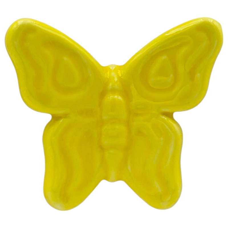 Farfalla Gialla Limone in Ceramica con Calamita (5,5cm) Farfalla Gialla Limone in Ceramica con Calamita (5,5cm)