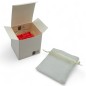 Trenino Rosso Corallo in Ceramica con Calamita (4,5cm) Trenino Rosso Corallo in Ceramica con Calamita (4,5cm)