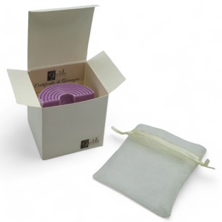 Ceramic Purple Whisteria Rainbow with Magnet (5.5cm) Ceramic Purple Whisteria Rainbow with Magnet (5.5cm)