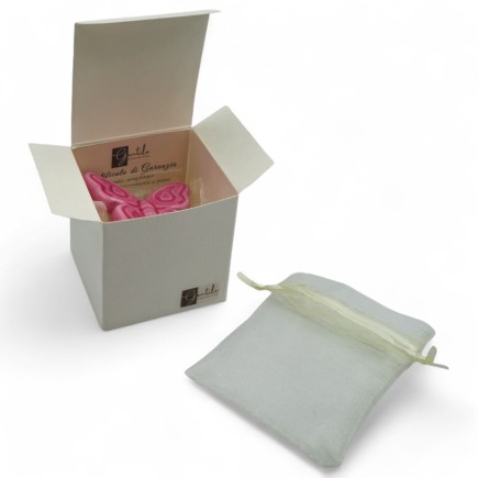 Farfalla Fucsia in Ceramica con Calamita (5,5cm)