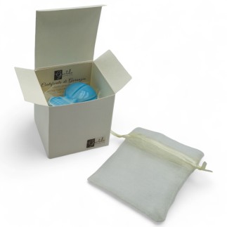 Ceramic Azure Hot Air Balloon with Magnet (5.5cm) Ceramic Azure Hot Air Balloon with Magnet (5.5cm)