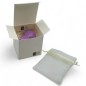 Ceramic Purple Whisteria Hot Air Balloon with Magnet (5.5cm)