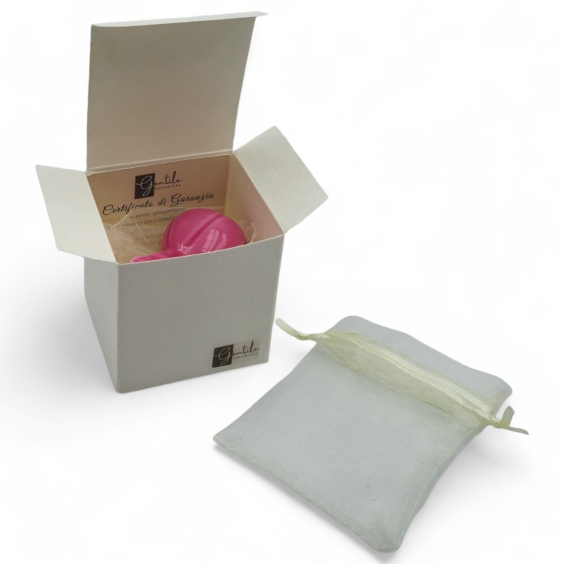 Ceramic Fuchsia Hot Air Balloon with Magnet (5.5cm) Ceramic Fuchsia Hot Air Balloon with Magnet (5.5cm)