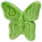 Farfalla Verde Mela in Ceramica con Calamita (5,5cm)