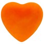 Ceramic Bright Orange Heart with Magnet (4.5cm) Ceramic Bright Orange Heart with Magnet (4.5cm)