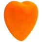 Ceramic Bright Orange Heart with Magnet (4.5cm) Ceramic Bright Orange Heart with Magnet (4.5cm)