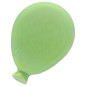 Ceramic Light Green Balloon with Magnet (5cm) Ceramic Light Green Balloon with Magnet (5cm)