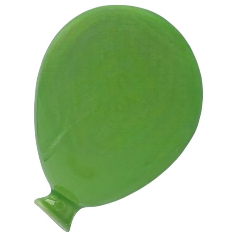 Palloncino Verde Mela in Ceramica con Calamita (5cm) Palloncino Verde Mela in Ceramica con Calamita (5cm)