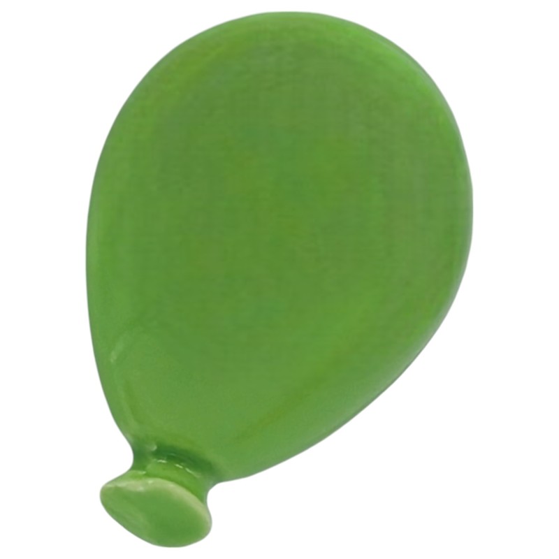 Palloncino Verde Mela in Ceramica con Calamita (5cm) Palloncino Verde Mela in Ceramica con Calamita (5cm)