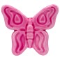 Ceramic Fuchsia Butterfly with Magnet (5.5cm) Ceramic Fuchsia Butterfly with Magnet (5.5cm)