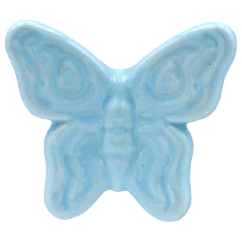 Ceramic Sky Blue Butterfly with Magnet (5.5cm) Ceramic Sky Blue Butterfly with Magnet (5.5cm)