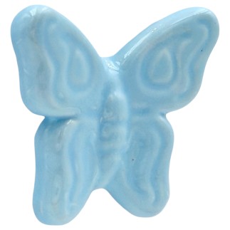 Ceramic Sky Blue Butterfly with Magnet (5.5cm) Ceramic Sky Blue Butterfly with Magnet (5.5cm)